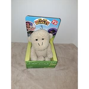 JOJO MONKEY THERMAL-AID HEATING/COOLING PACK AS SEEN ON TV TERRY BUDDY HUGGABLE